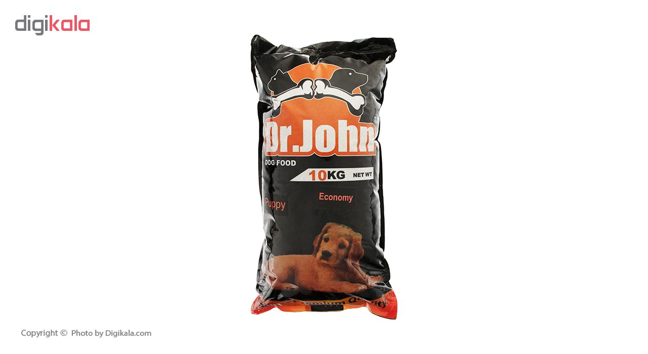 غذای خشک توله سگ دکتر جان مدل Economy مقدار 10 کیلوگرم