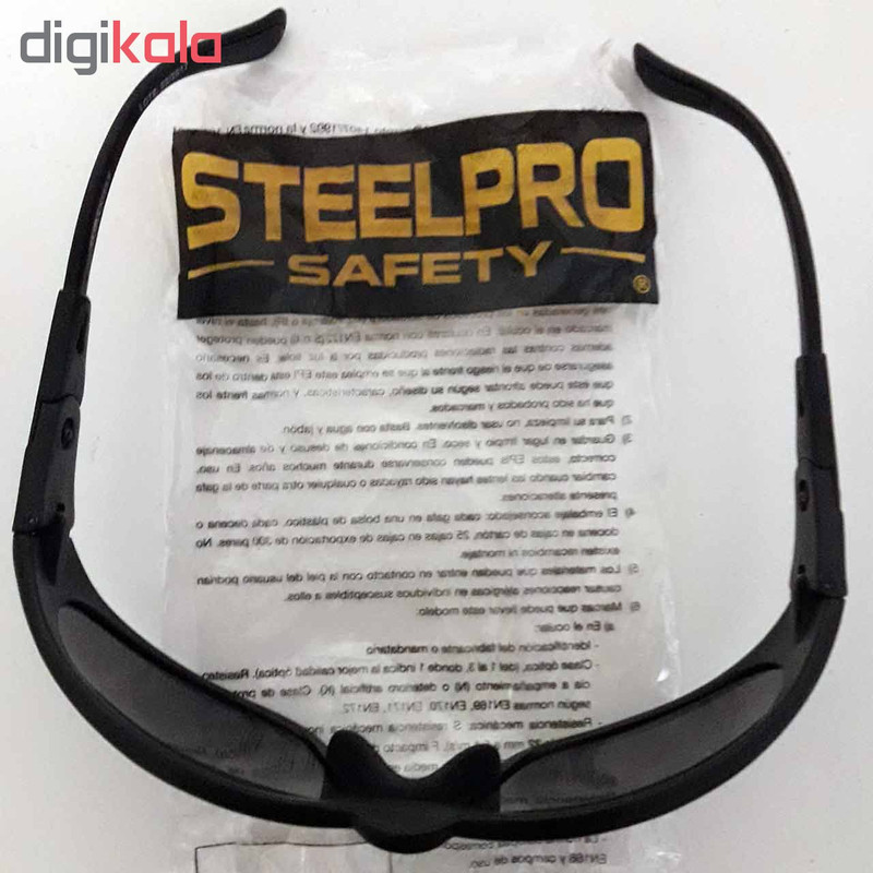 عینک ایمنی استیل پرو سیفتی مدل Patrol بسته 5 عددی