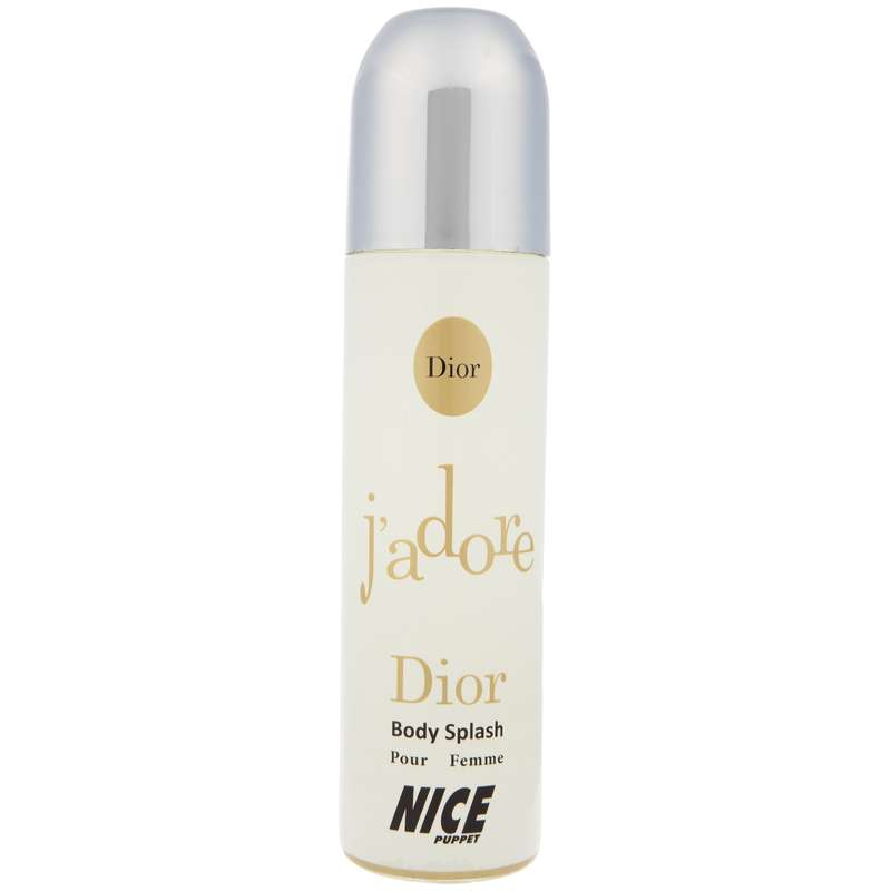 اسپری خوشبو کننده بدن زنانه نایس مدل Jadore Dior حجم 250 میلی لیتر اسپری خوشبو کننده بدن زنانه نایس مدل Jadore Dior حجم 250 میلی لیتر