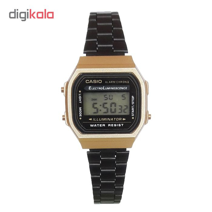 ساعت مچی دیجبتال زنانه مدل A168W -1572 -ME-TA