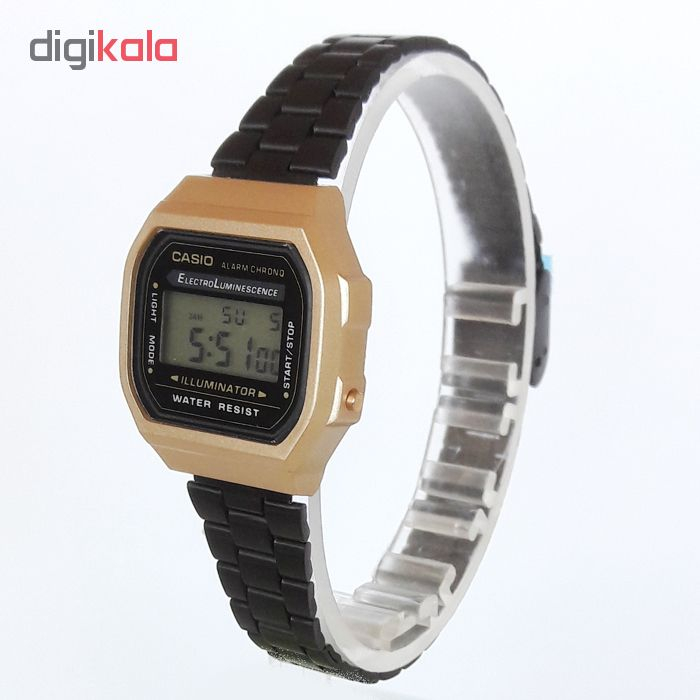 ساعت مچی دیجبتال زنانه مدل A168W -1572 -ME-TA