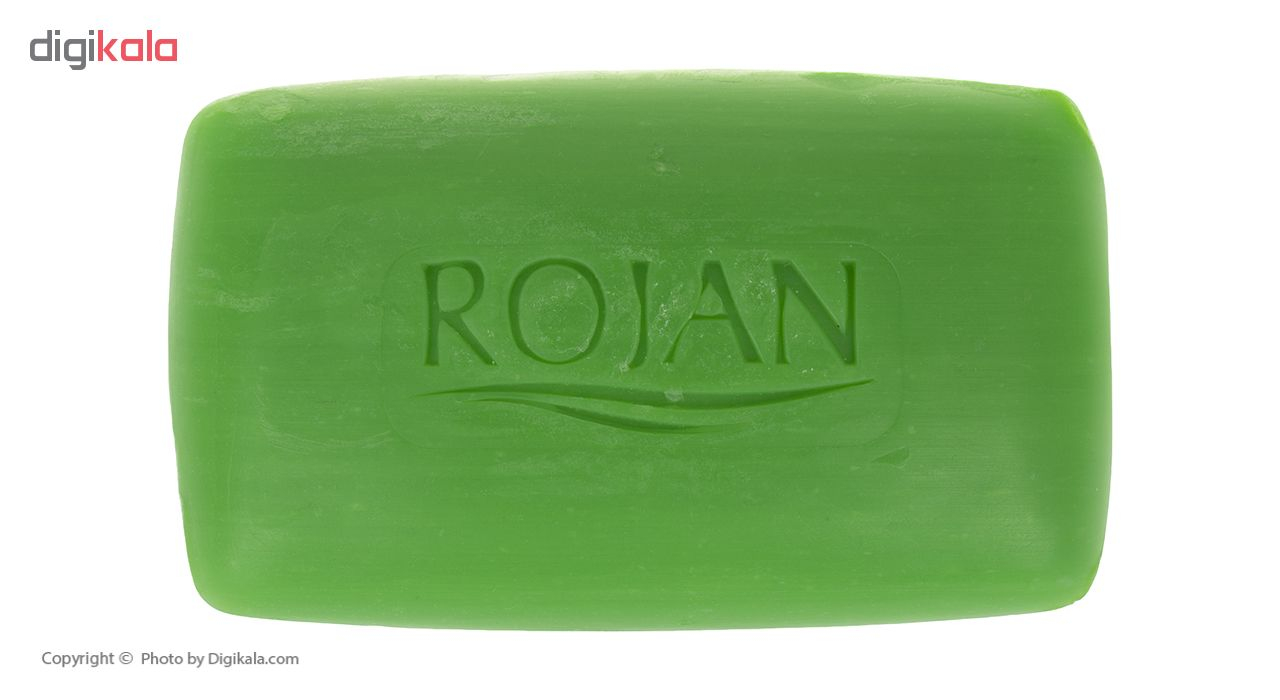 صابون حمام روژان مدل Green مقدار 120 گرم