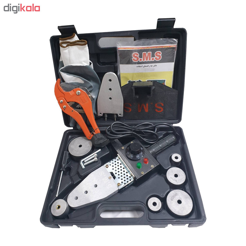 مجموعه 15 عددی دستگاه جوش لوله سبز اس ام اس مدل SS1000