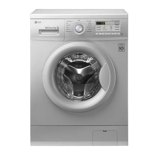 ماشین لباسشویی ال جی مدل f10b8qdt25 ظرفیت 7 کیلوگرم