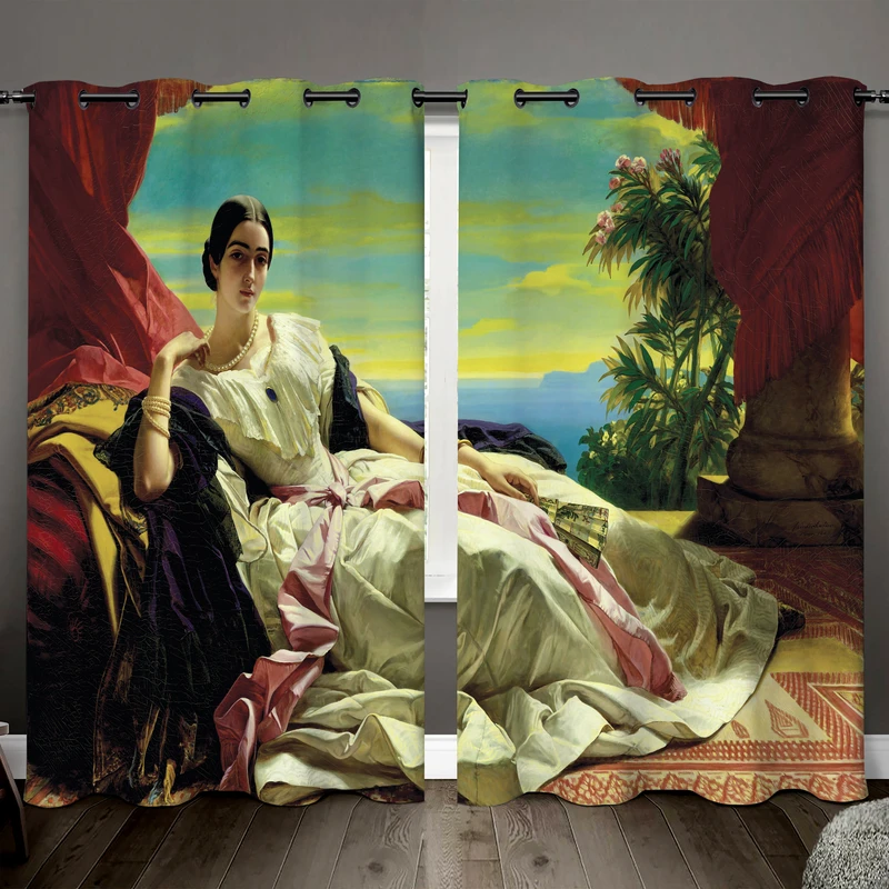 پرده مدل C32-50707 سایز 190×140 سانتی‌متر