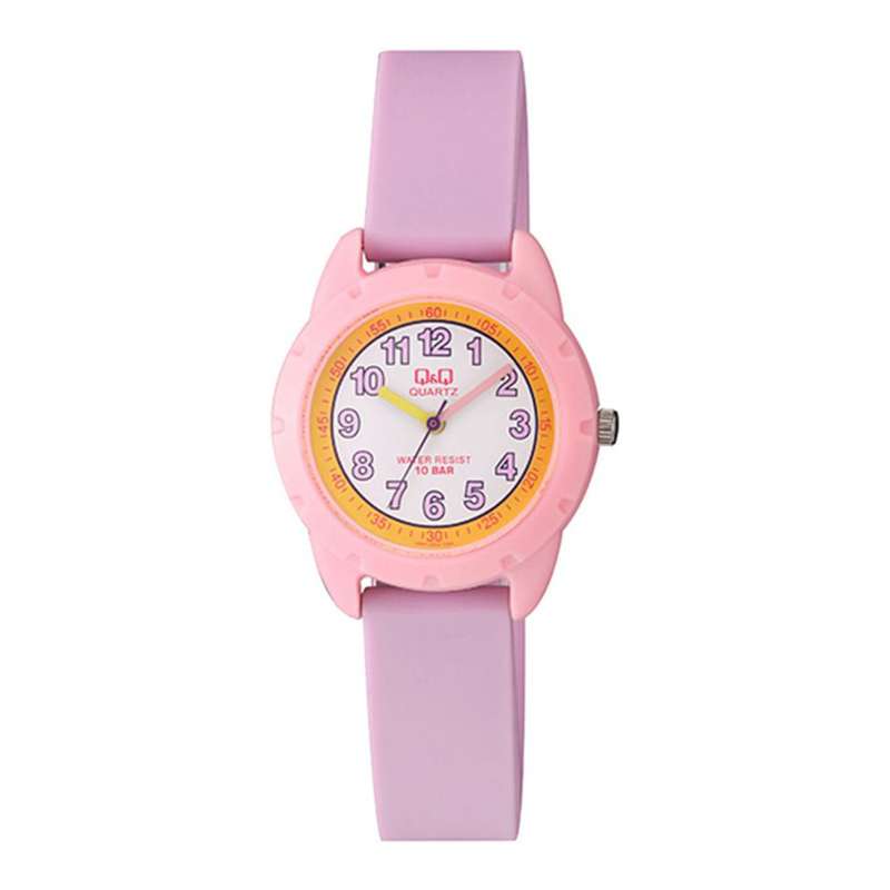 ساعت مچی عقربه ای دخترانه کیو اند کیو مدل vr97j002y ساعت مچی عقربه ای دخترانه کیو اند کیو مدل vr97j002y