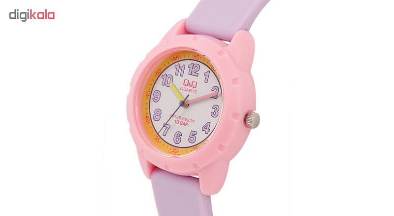 ساعت مچی عقربه ای دخترانه کیو اند کیو مدل vr97j002y ساعت مچی عقربه ای دخترانه کیو اند کیو مدل vr97j002y