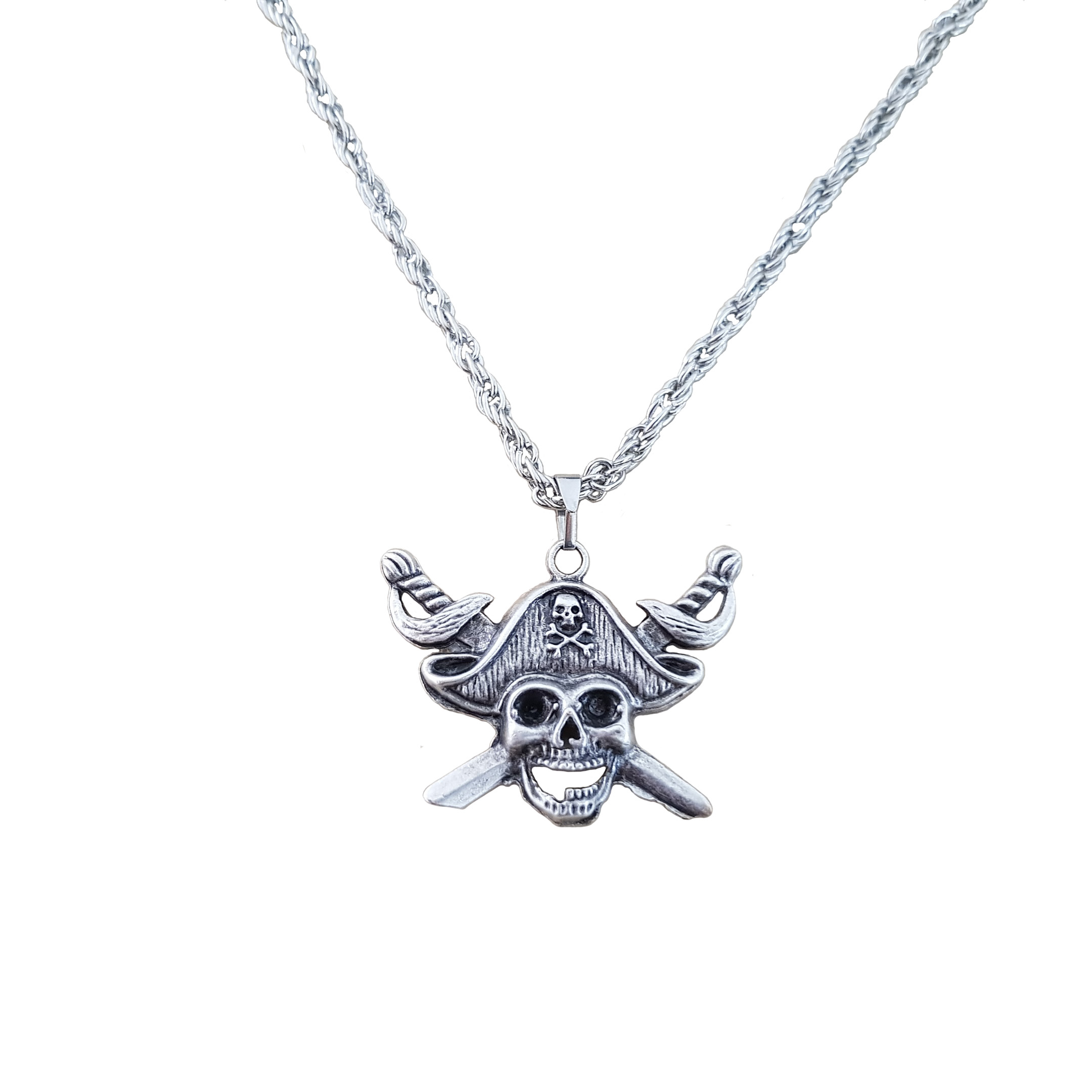 گردنبند طرح اسکلت کد g47