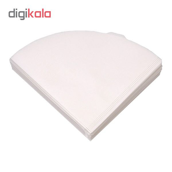فیلتر قهوه هاریو مدل V60 کد 3 بسته 100 عددی