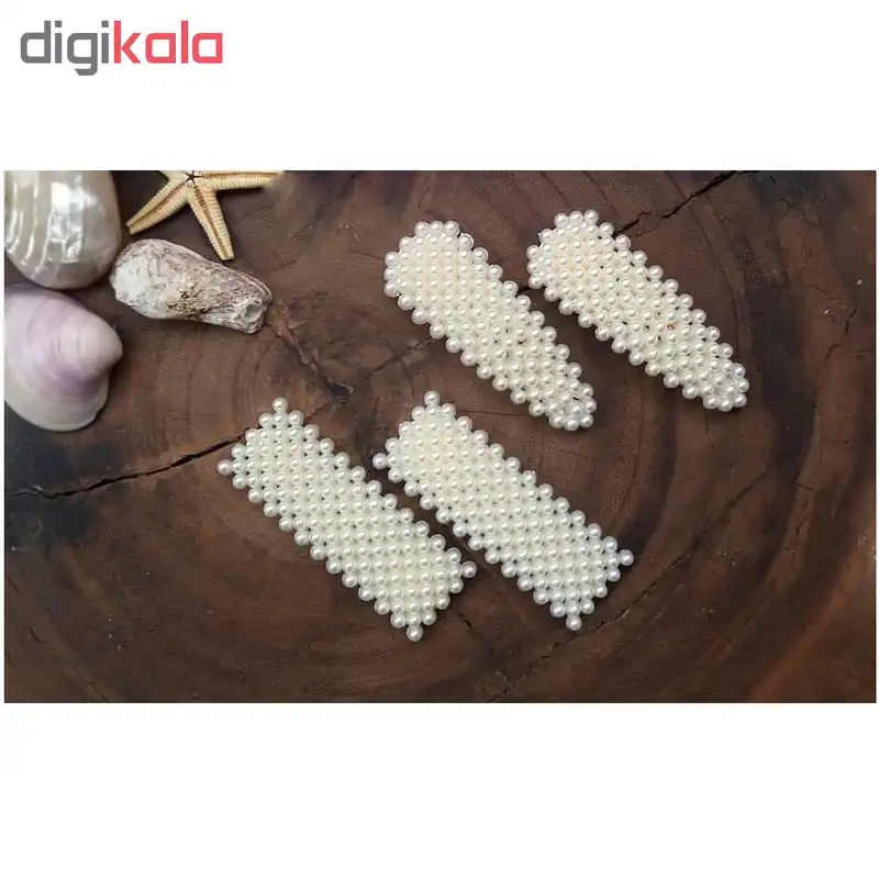 گیره مو کیمیا طرح مروارید کد 1029