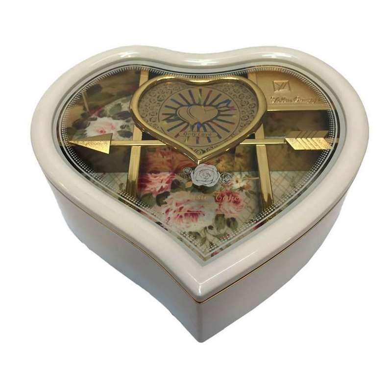 جعبه موزیکال طرح قلب کد 2036 جعبه موزیکال طرح قلب کد 2036