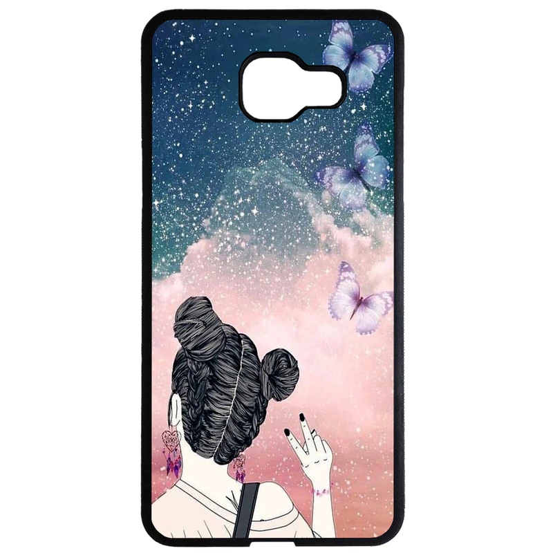کاور طرح دخترانه کد 1105409005 مناسب برای گوشی موبایل سامسونگ galaxy a7 2016