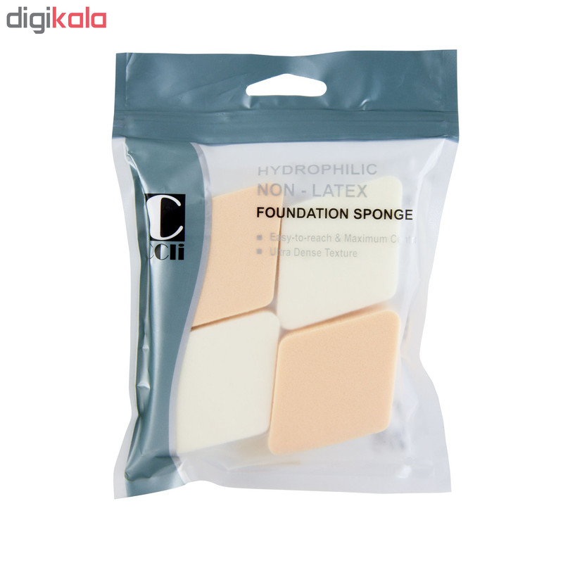 پد آرایشی سی‌سی‌لی مدل 5325 بسته 4 عددی