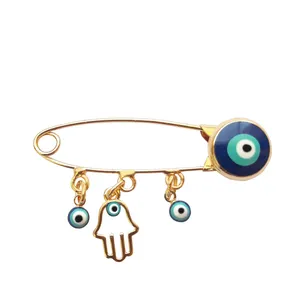 سنجاق سینه وای اس ایکس طرح چشم نظر کد 11