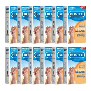 کاندوم بونیتو مدل skin to skin مجموعه 12 عددی