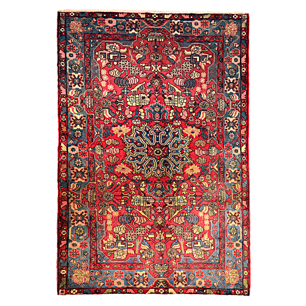 فرش دستباف چهار متری گالری نور کد H1826	
