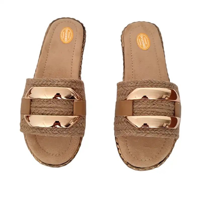 صندل زنانه مدل کنفی