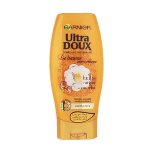 نرم کننده مو گارنیه سری Ultra Doux مدل Argan Camelia حجم 200 میلی لیتر