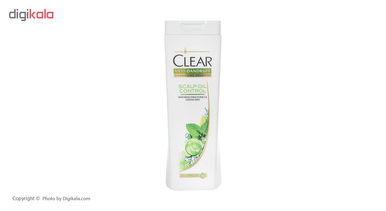 شامپو تقویت کننده بانوان کلیر مدل Scalp Oil Control حجم 200 میلی لیتر