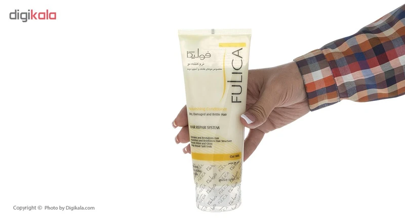 عکس شماره 3 : نرم کننده فولیکا مدل nourishing مناسب موهای خشک و آسیب دیده حجم 200 میلی لیتر