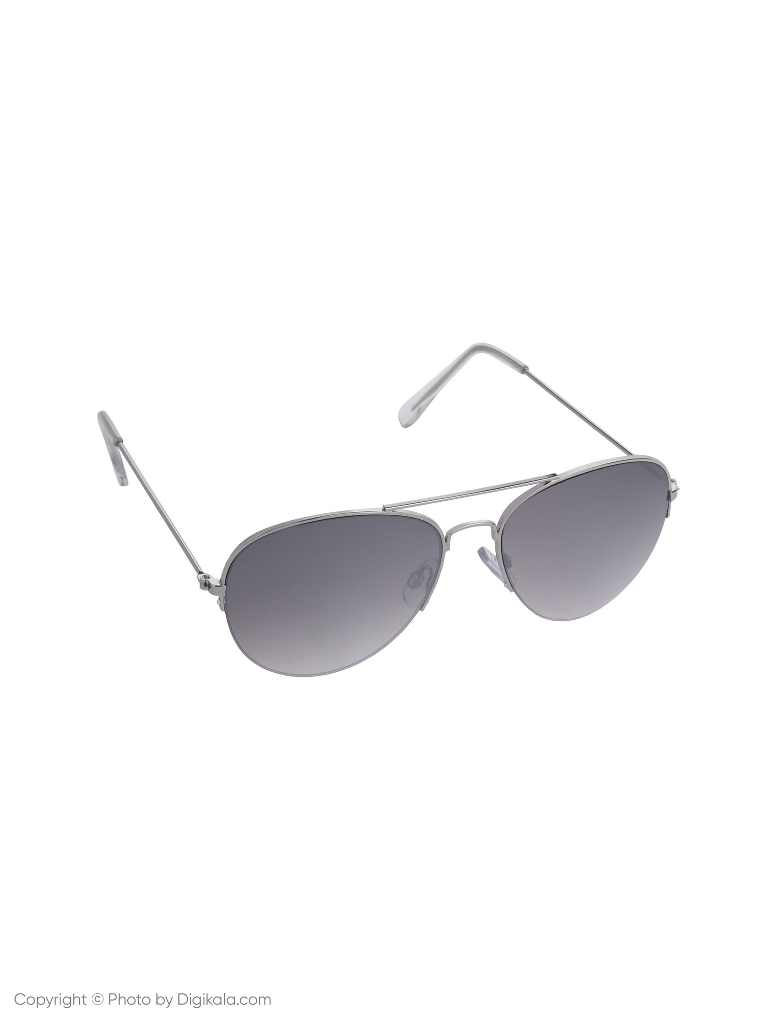 عینک آفتابی زنانه - پی سز تک سایز - نقره ای - 3