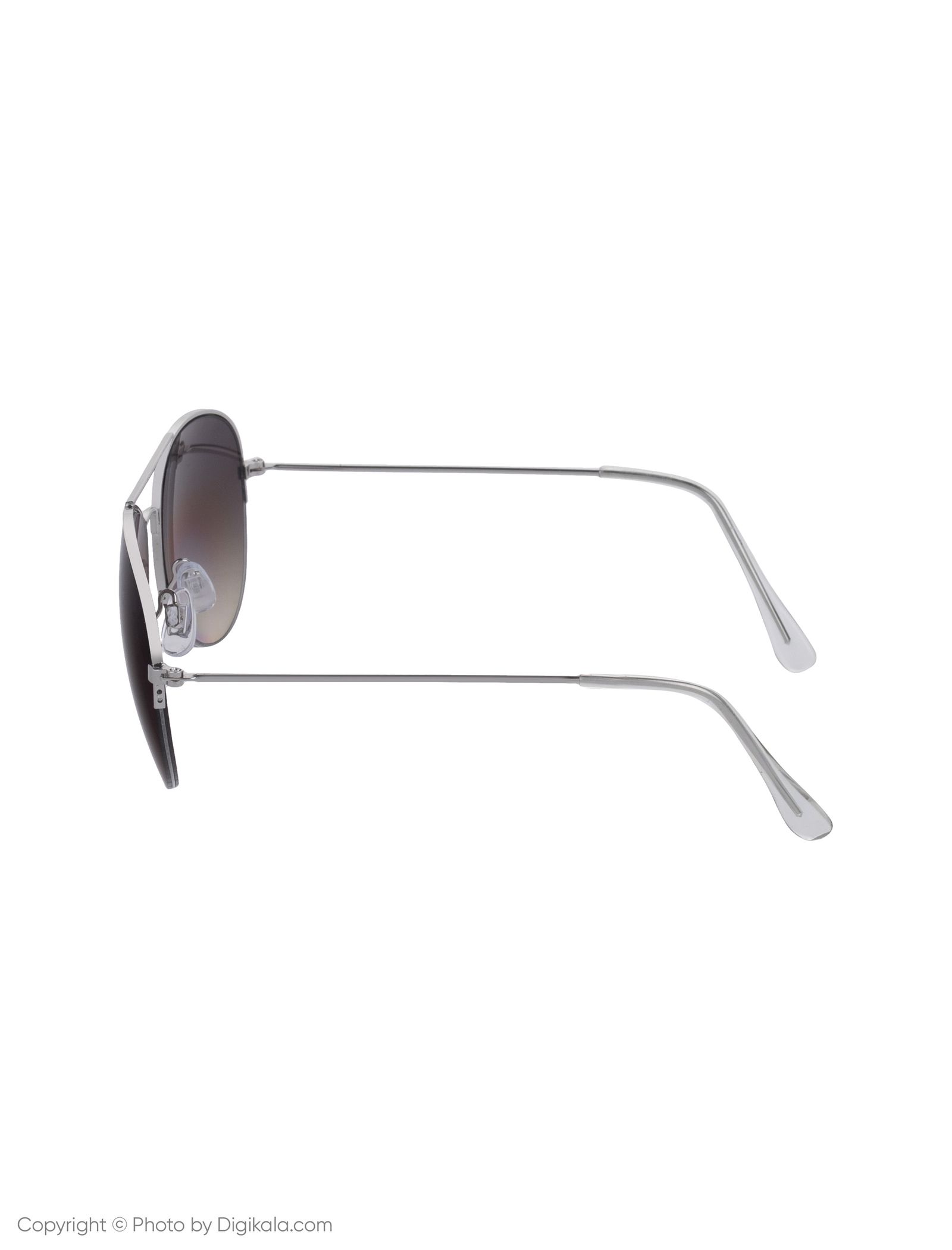 عینک آفتابی زنانه - پی سز تک سایز - نقره ای - 5