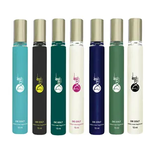 عطر جیبی دکلت مدل 157 حجم 15 میلی لیتر مجموعه 7 عددی