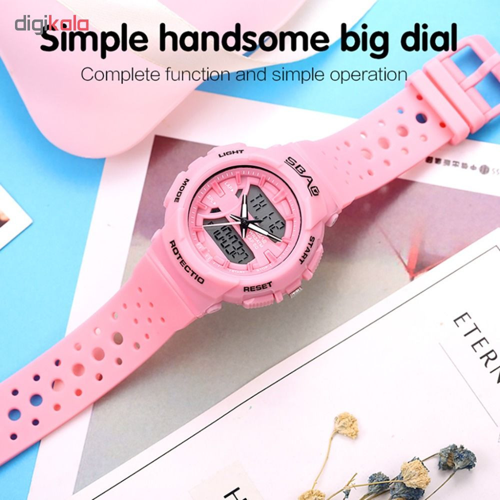 ساعت مچی عقربه ای دخترانه اِسباُ مدل 8030GR