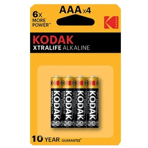 باتری نیم قلمی کداک مدل Xtralife بسته 4 عددی