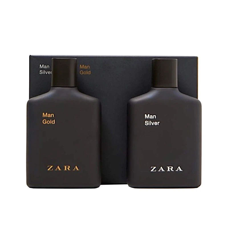 ادو تویلت مردانه زارا مدل gold & silver حجم 100 میلی لیتر بسته 2 عددی