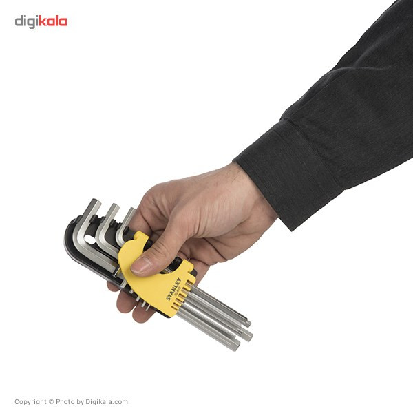 مجموعه 9 عددی آچار آلن استنلی مدل STMT92619-8