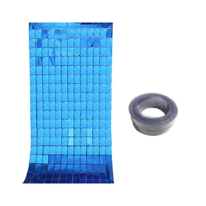 پرده تزئینی و ریسه بادکنک سورتک طرح دیسکویی کد ST004