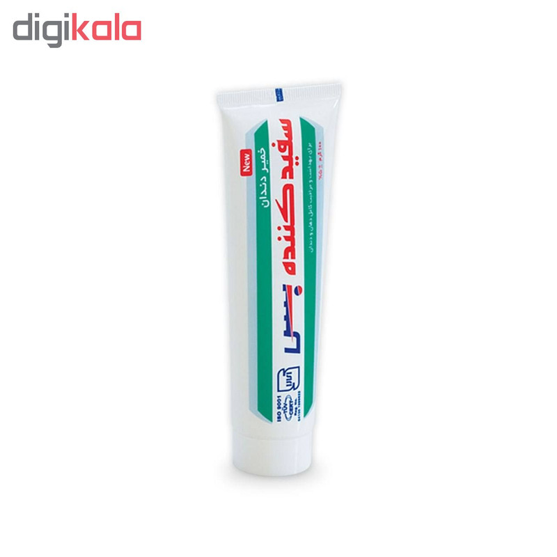 خمیر دندان بس مدل Whitener وزن 100 گرمی مجموعه 3 عددی
