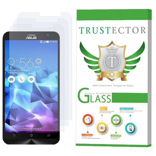 محافظ صفحه نمایش تراستکتور مدل GLS مناسب برای گوشی موبایل ایسوس Zenfone 2 ZE551ML / Zenfone 2 Deluxe ZE551ML بسته 3 عددی محافظ صفحه نمایش تراستکتور مدل GLS مناسب برای گوشی موبایل ایسوس Zenfone 2 ZE551ML / Zenfone 2 Deluxe ZE551ML بسته 3 عددی