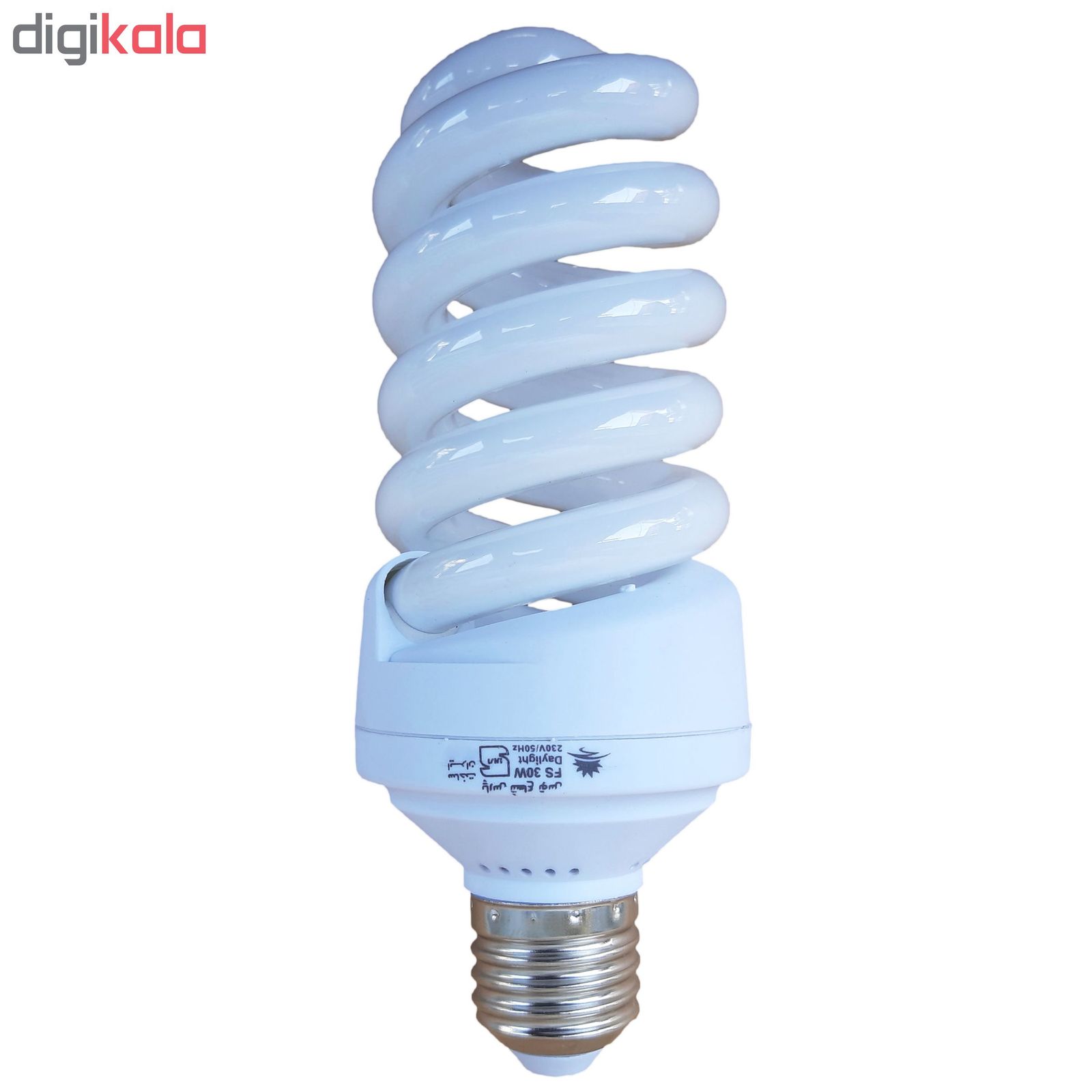  لامپ کم مصرف 30 وات پارس شعاع توس مدل FULL SPIRAL پایه E27 