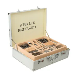 سرویس قاشق و چنگال 128 پارچه سوپر لایف کد 401-405