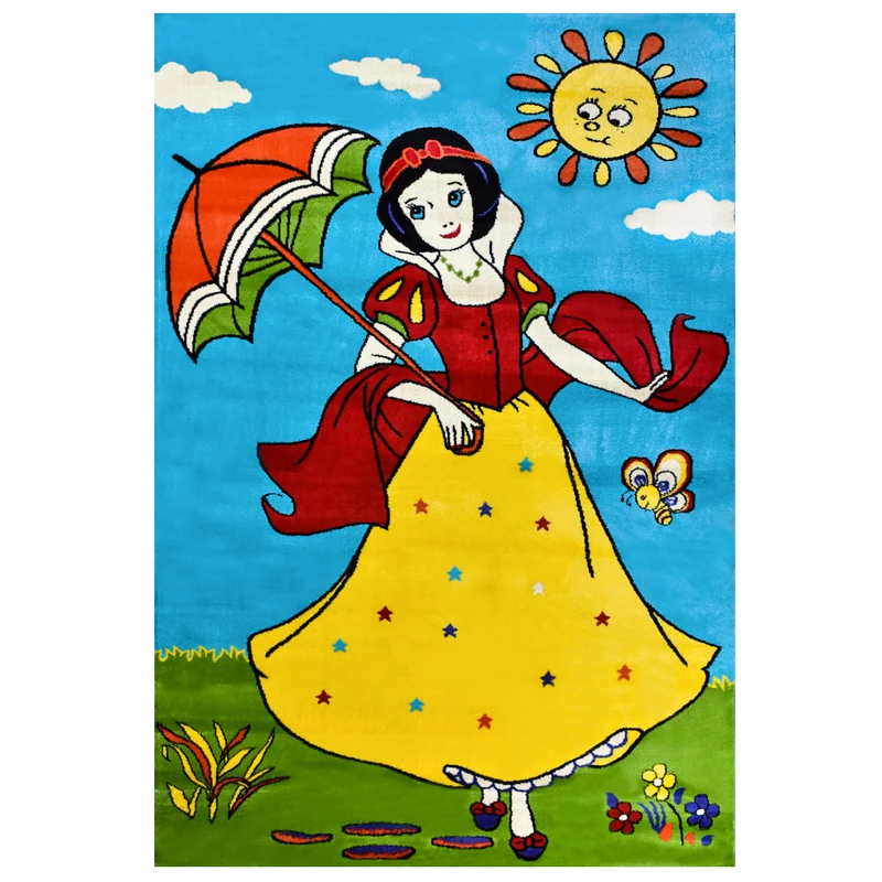 فرش ماشینی سهند کد 103 زمینه آبی
