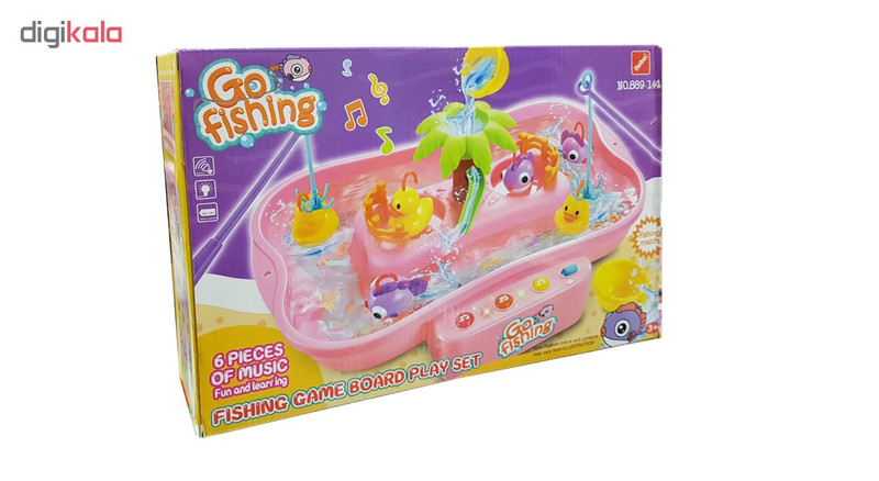 ست اسباب بازی ماهیگیری مدل 889141