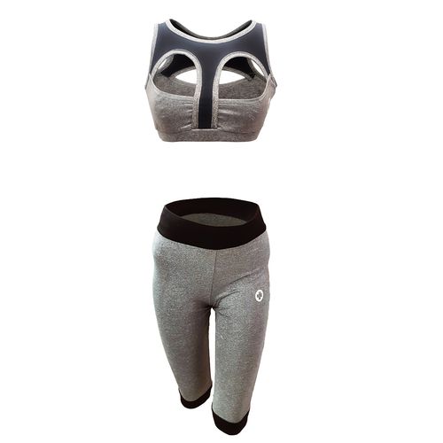 ست نیم تنه و شلوارک ورزشی زنانه کد Mhr-33