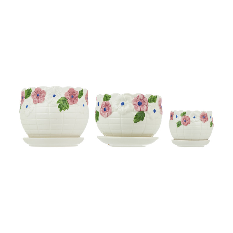 گلدان کد 4-230 مجموعه 3 عددی گلدان کد 4-230 مجموعه 3 عددی