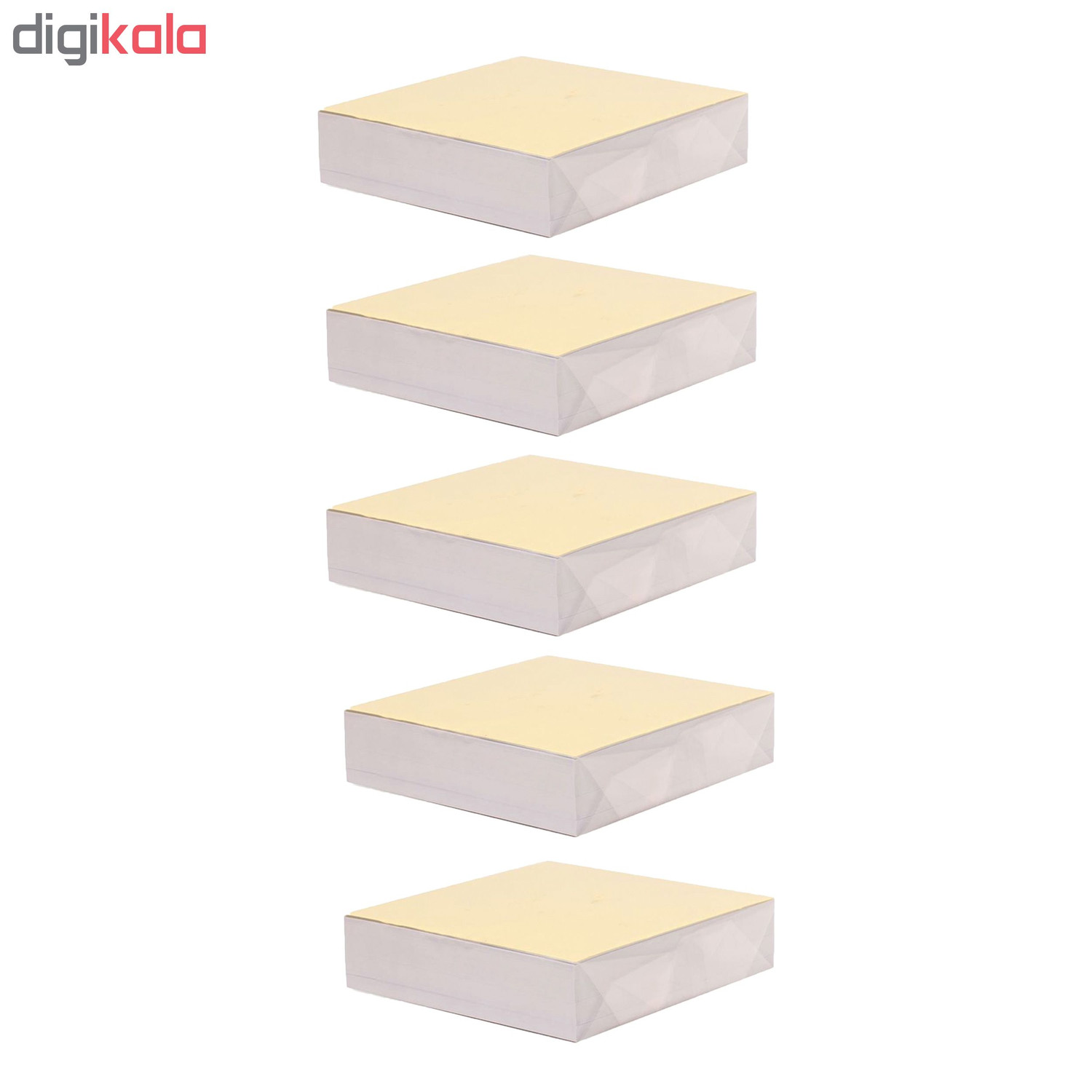 کاغذ یادداشت کد 250-5 بسته 5 عددی