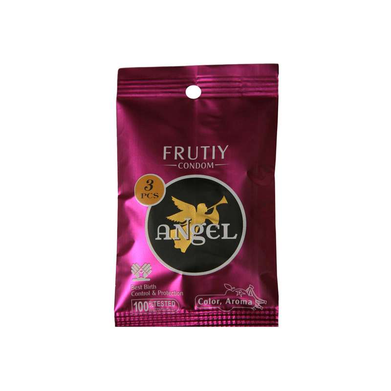 کاندوم انجل مدل Fruity بسته 3 عددی کاندوم انجل مدل Fruity بسته 3 عددی