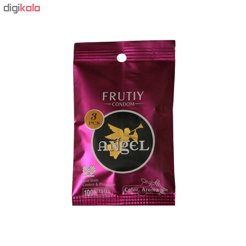 کاندوم انجل مدل Fruity بسته 3 عددی کاندوم انجل مدل Fruity بسته 3 عددی
