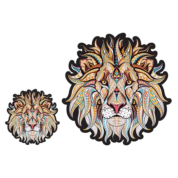 استیکر لپ تاپ طرح lion بسته 2عددی کد 02