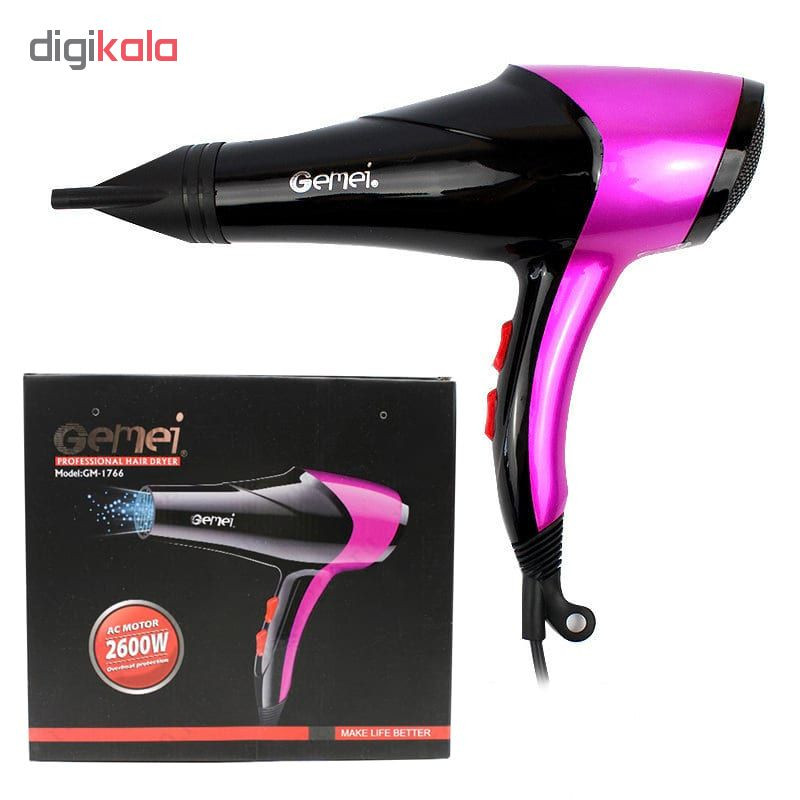 سشوار حرفه ای جیمی مدل GM-1766