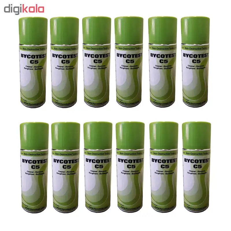 اسپری تمیز کننده بایکوتست مدل C5 بسته 12عددی