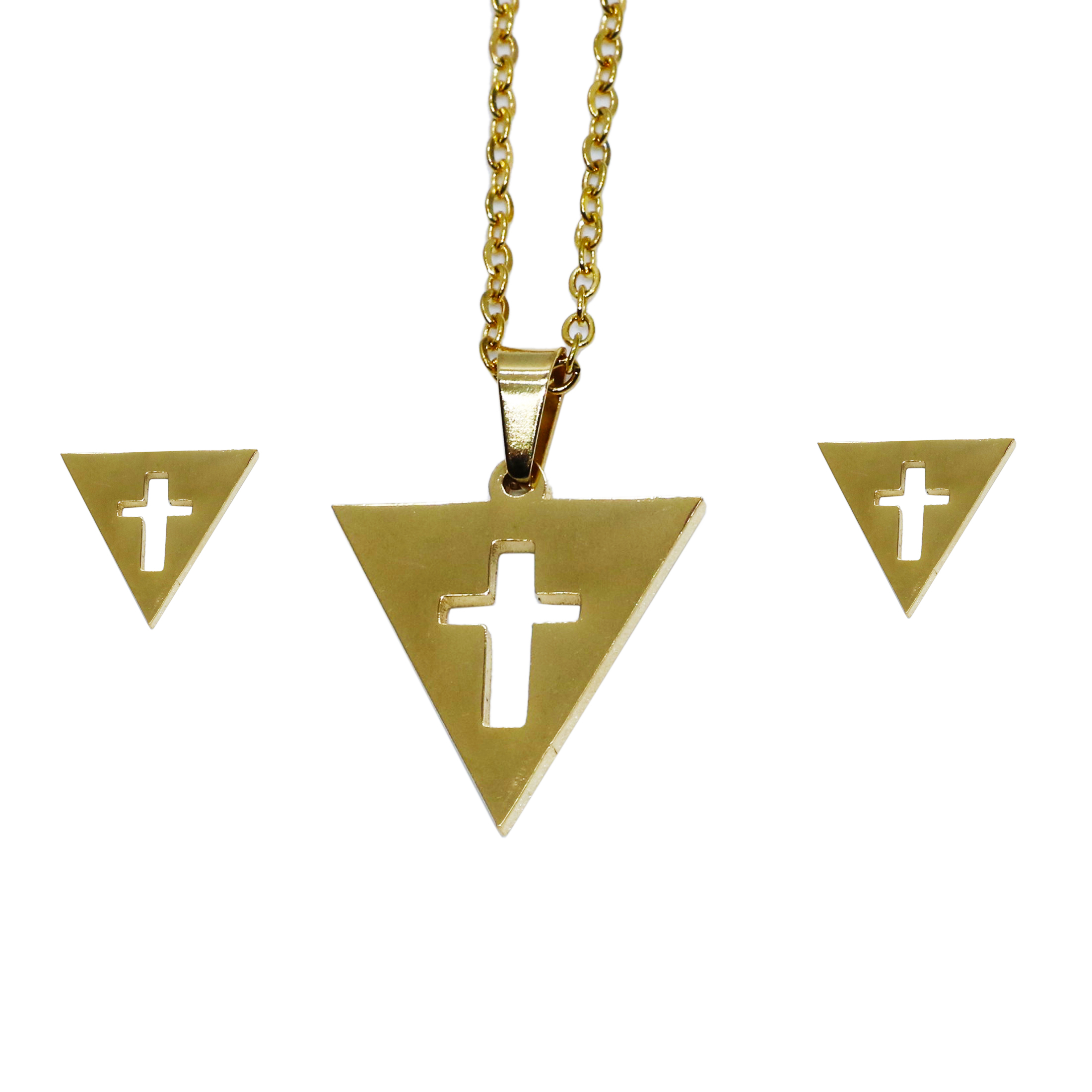 نیم ست مردانه طرح صلیب کد ba043