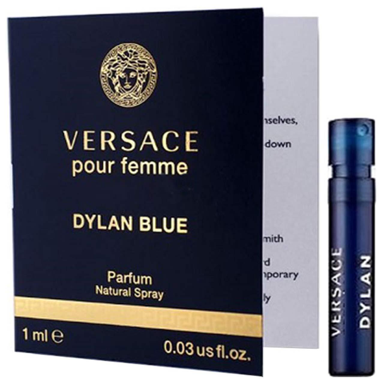 عطر جیبی زنانه ورساچه مدل Dylan Blue حجم 1 میلی لیتر