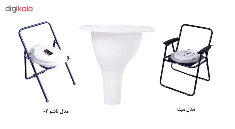 قیف توالت فرنگی کد 01