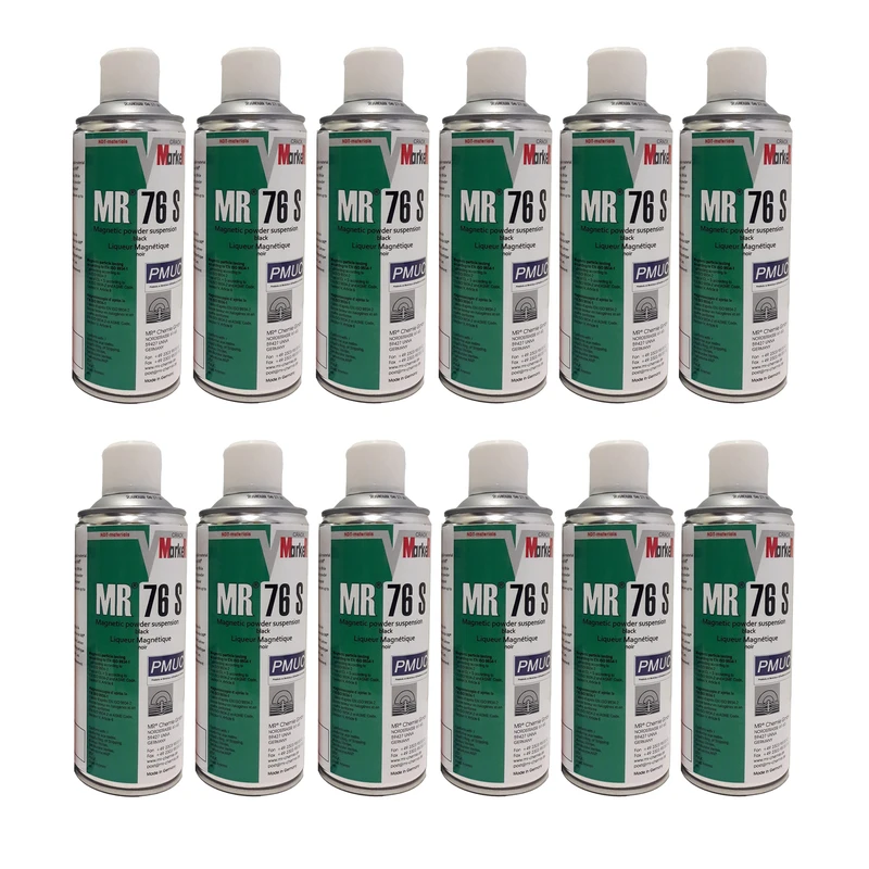 اسپری تست ذرات مغناطیسی ام آر مدل ink 76S حجم 400 میلی لیتر بسته 12عددی